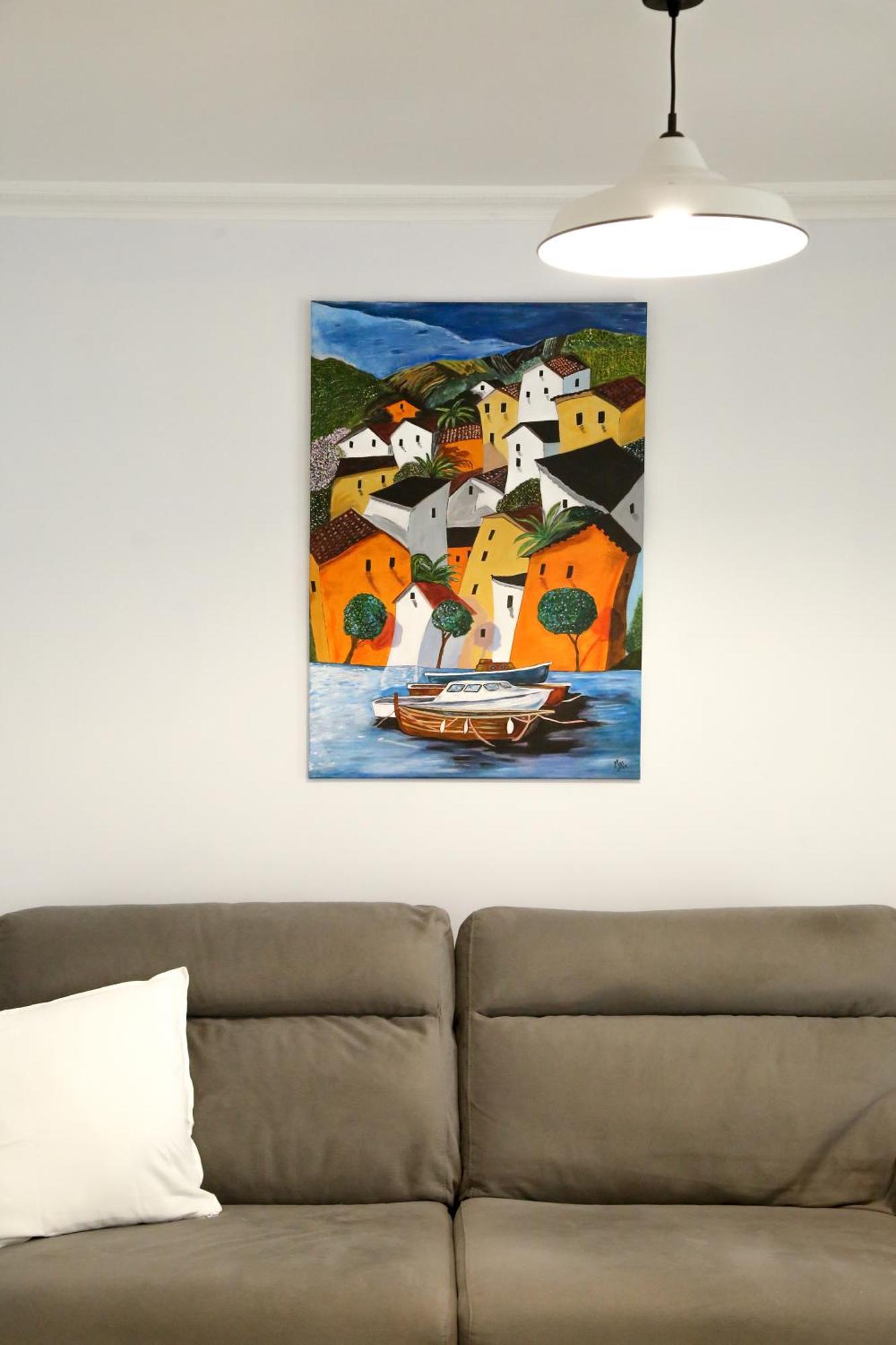 Apartamento Estela ซานตานเดร์ ภายนอก รูปภาพ